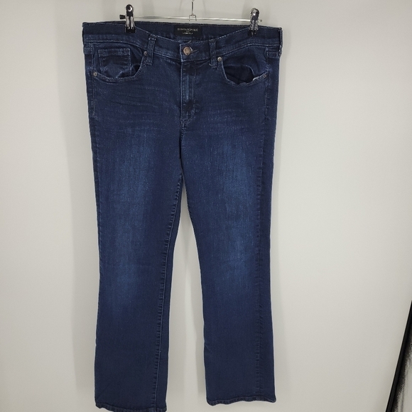 Banana Republic Womens Slim Bootcut Casual Jeans Size 12 - Picture 4 of 12